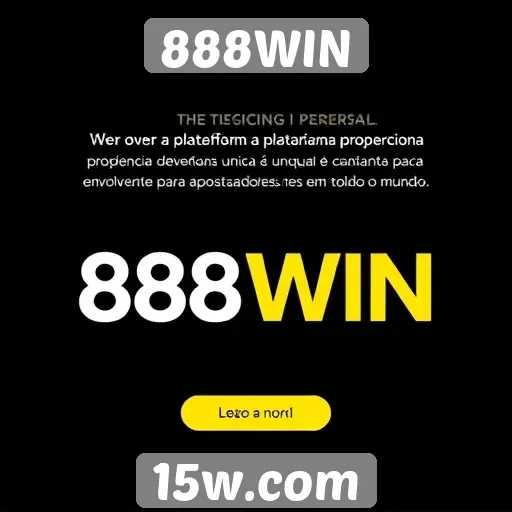 Experiência do usuário na plataforma 888WIN